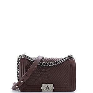 Chanel Old Medium Boy Flap Bag